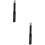 2Pcs Hexagonal Drill Bit Diamond Hole Opener with Vacuum Brazed Tech 6