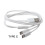 Câble de charge multiple USB vers double USB-C 2 en 1 1