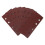 Red Sanding Discs for Grinding 30pcs Self-Adhesive Sheets Ideal for Wood Aluminum Plastic 1