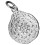 2Pcs Silver Buddhist Pendant Amulet with Carving for Decor 11