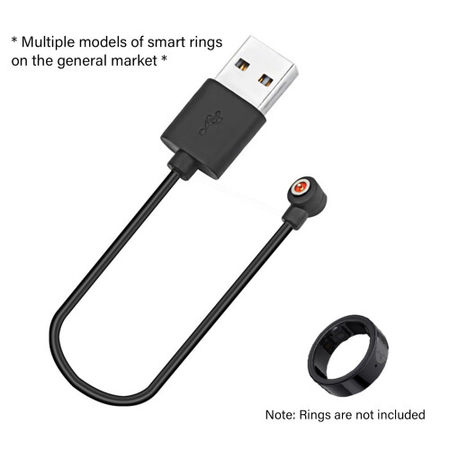 Cabo de carregamento USB de 4,0 mm para anéis inteligentes e dispositivos de beleza. 1