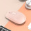 Draadloze muis Bluetooth 2.4G Dual Mode Stil 1200 DPI 4