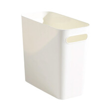 Poubelle mince en plastique de 2,3 gallons pour salle de bain ou bureau