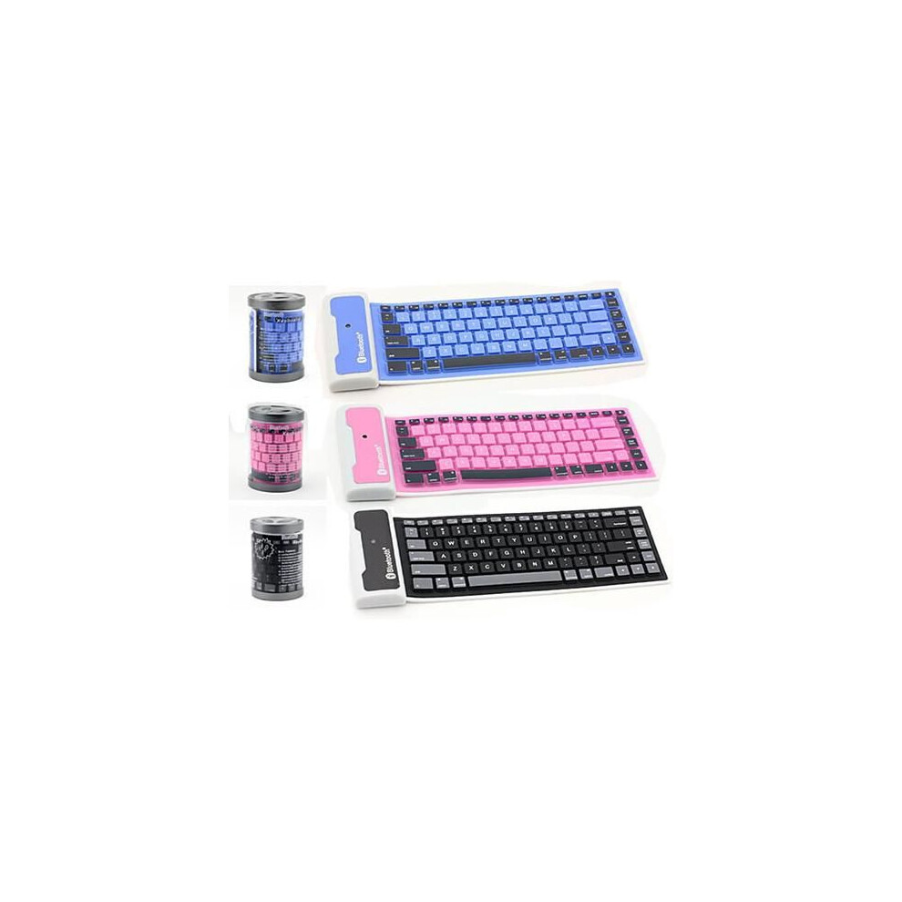 Flexible Silicone Bluetooth Keyboard 101-Key 9058772185891