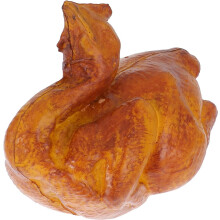 Suporte para Assar Frango - Cor Marrom Claro - 20cm