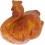 Suporte para Assar Frango - Cor Marrom Claro - 20cm 1