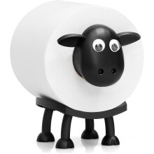 Uchwyt na papier toaletowy Black Sheep – wolnostojący, drukowany w technologii 3D