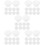 50Pcs Round Overflow Drain Caps White Plastic for Bathtub Use 7