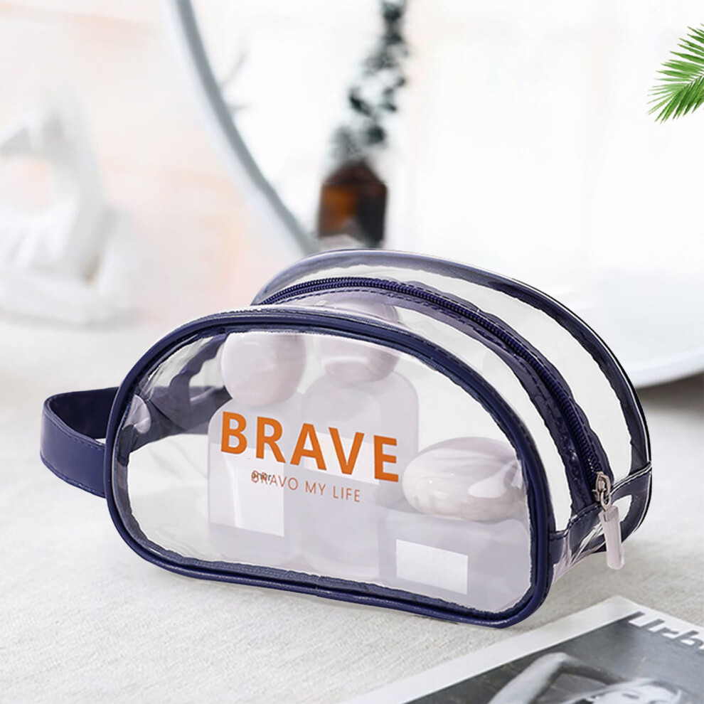 Clear Waterproof Beach Bag â PVC Swim & Toiletry Pouch
