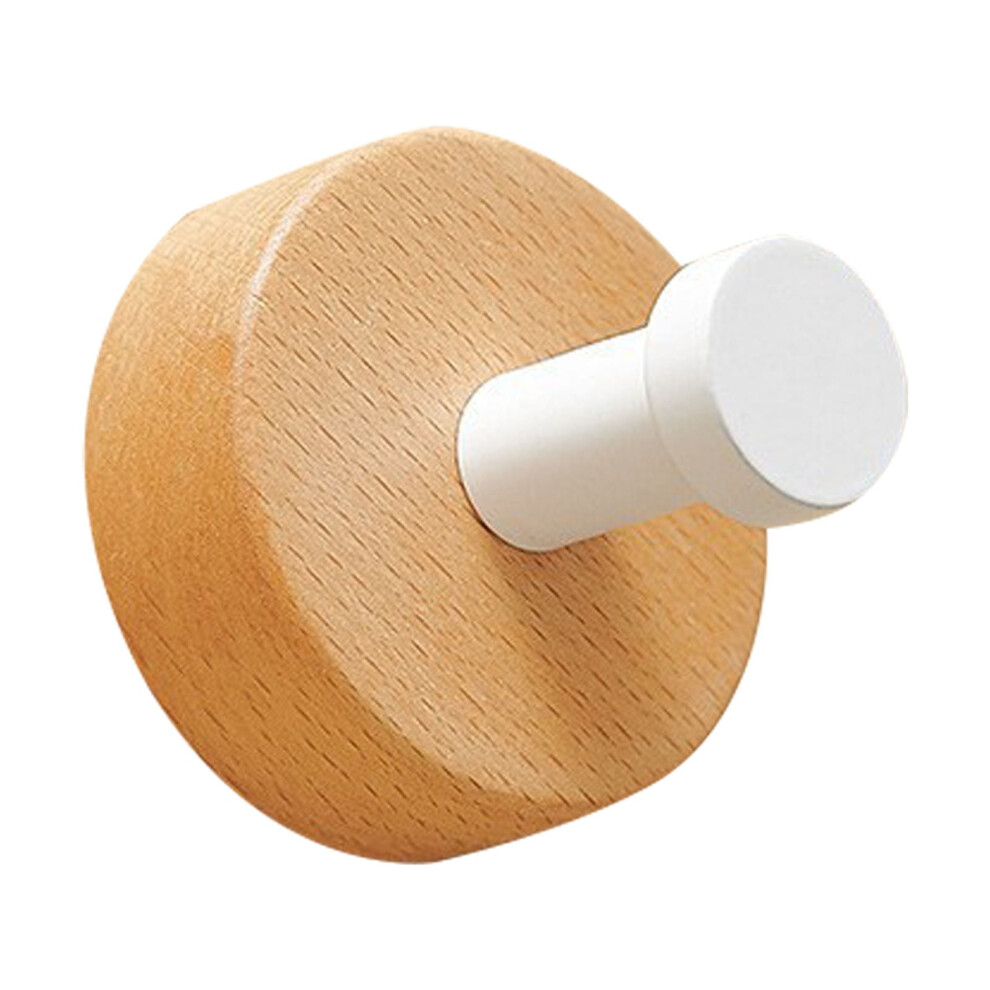 Walnut Wood Wall Hook For Towels And Coats 9058772245748