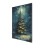 Weihnachtsbaum-Leinwandbild „Sternennacht“, 20 x 30 cm 2