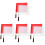 8Pièces Drapeaux Multicolores Referees Sport Exterior 7