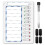 Magnetic Erasable Chore Chart for Kids' Task Planning 1