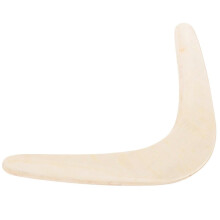 Returning Wood Boomerang - Outdoor Throw And Catch Toy for Kids & Adults