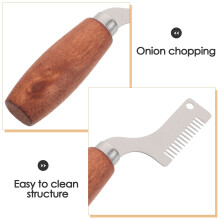 Compact Stainless Steel Scallion Shredder Kitchen Cutting Tool
