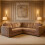 Furniture 786 Hannah Jumbo Cord Full Back 2c2 Corner Sofa Coffee 1