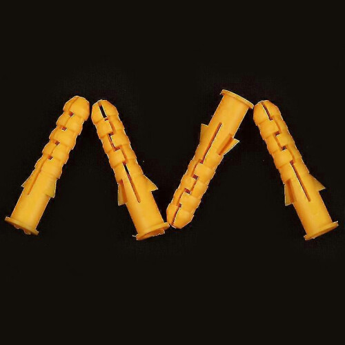 Plastic Expandable Nylon Plungers, 100 Count, Yellow 2