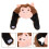 Plush Monkey Costume Hat Soft Party Headwear 6