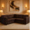 Furniture 786 Jumbo Cord Full Back 2c2 Corner Sofa Chocolate 1