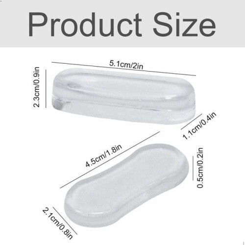 Universal Pads -- 8-Piece Replacement Kit - Rubber - Adhesive - Interior 1