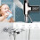 Termometer - Inomhustermometer - Kökstermometer - Duschtermometer med direktavläsning - Digital LED - 2