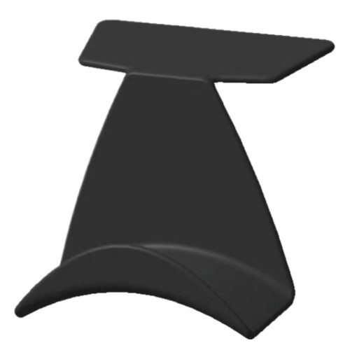 Support mural pour casque audio – Sans perçage, gain de place HIPS