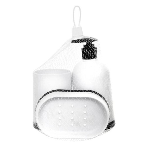 Accesorios de baño x 3 - 5 sencillos e inteligentes - Blanco 2