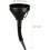 Multifunctional filter funnel - Flexible spout + removable filter - Diameter 165 mm - Black - Plastic 2