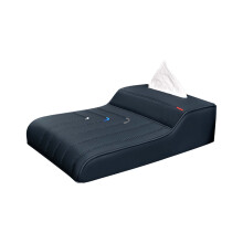 Coussin d'accoudoir de voiture avec porte-mouchoirs intégré