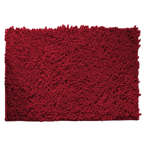 Tapete de porta lavável antiderrapante 40 x 60 cm (15,75 x 23,62 polegadas) vermelho vinho