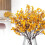 12 τεμάχια τεχνητά λουλούδια από μετάξι Baby's Breath, Real Touch 1