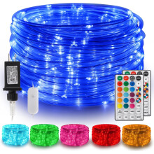 Gvwoxm 50ft LED Rope Lights – 18 Colors, 5 Modes, IP44