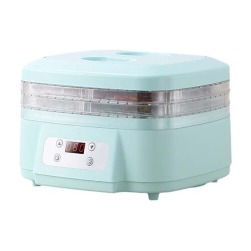 Food Dehydrator with 6 Trays, 360 Airflow, Digital Timer