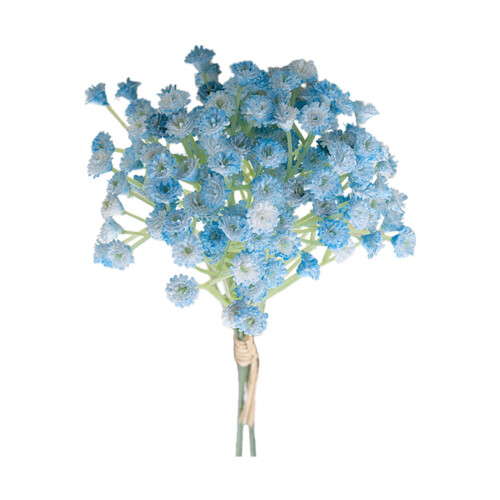 Silk Flower Bouquet Blue 31 cm Wedding Decoration