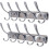 Väggmonterad klädkrok i metall – 2-pack, 5 krokar 1