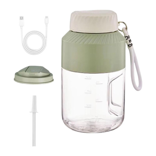 Tasse à jus portable rechargeable USB 1000 ml