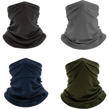 Set van 4 verkoelende nekwarmer – ijszijde, UV-bescherming