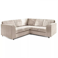 Hannah Jumbo Cord Full Back 2c2 Corner Sofa Mink