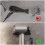 Hair dryer holder - Black - No drilling required - Durable - Space-saving 2