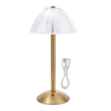 Nočné svetlo na stôl, svorka, stmievateľné, hubové svetlá, stolové lampy, vintage, čisté akrylové