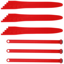 Kit de utensílios para conservas Qiysamall com 6 peças, incluindo abridor de bolhas e levantador de tampas de potes.