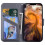 compatible iPhone11 Pro Case Leather Wallet Flip Phone Case:Gray 4