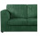 Furniture 786 Hannah Jumbo Cord Full Back 2c2 Corner Sofa Green 5