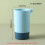 2 bathroom toothbrush cups, dark blue and light blue 5