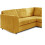 Furniture 786 Jumbo Cord Full Back 2c2 Corner Sofa Mustard 3