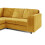Furniture 786 Jumbo Cord Full Back 2c2 Corner Sofa Mustard 4