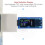 USB-multimetertester, AT34 USB 3.0 farve-LCD voltmeter amperemeter strømmåler oplader multimeter USB-oplader 3