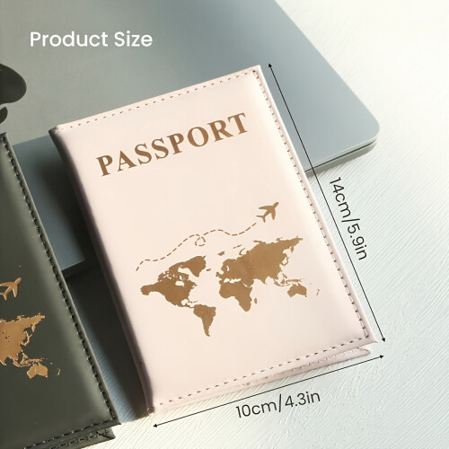 Πορτοφόλι AUMIY Premium Travel Passport - Ασφαλής Οργανωτής με Υποδοχές Ταυτότητας και 1