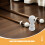 White Wooden Curtain Pole Holders Wall Mount Rod Brackets 4