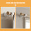 White Wooden Curtain Pole Holders Wall Mount Rod Brackets 5
